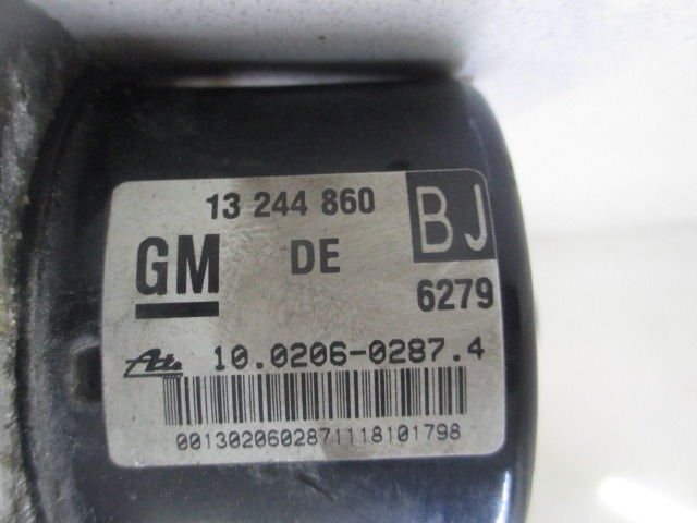 GROUPE HYDRAULIQUE DXC OEM N. 13244860 PI?CES DE VOITURE D'OCCASION OPEL ZAFIRA B RESTYLING A05 M75 (04/2008-2011) BENZINA/METANO D?PLACEMENT. 16 ANN?E 2008