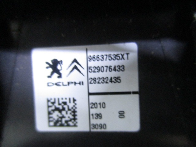 PANNEAU ARRI?RE OEM N. 96637535XT PI?CES DE VOITURE D'OCCASION CITROEN C3 MK2 SC (2009 - 2016) DIESEL D?PLACEMENT. 14 ANN?E 2010