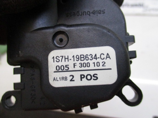 PIECES LEVIER DE REGLAGE DE CLIMATISEUR OEM N. 1S7H-19B634 PI?CES DE VOITURE D'OCCASION FORD FIESTA (09/2008 - 11/2012) DIESEL D?PLACEMENT. 14 ANN?E 2010