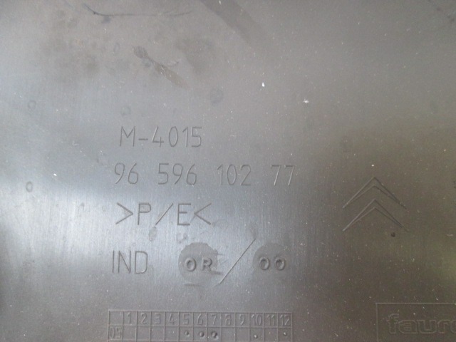 REV?TEMENT DE PORTE  OEM N. 19027 PANNELLO INTERNO PORTA POSTERIORE PI?CES DE VOITURE D'OCCASION CITROEN BERLINGO / BERLINGO FIRST MK1 (1996 - 2013) DIESEL D?PLACEMENT. 16 ANN?E 2007