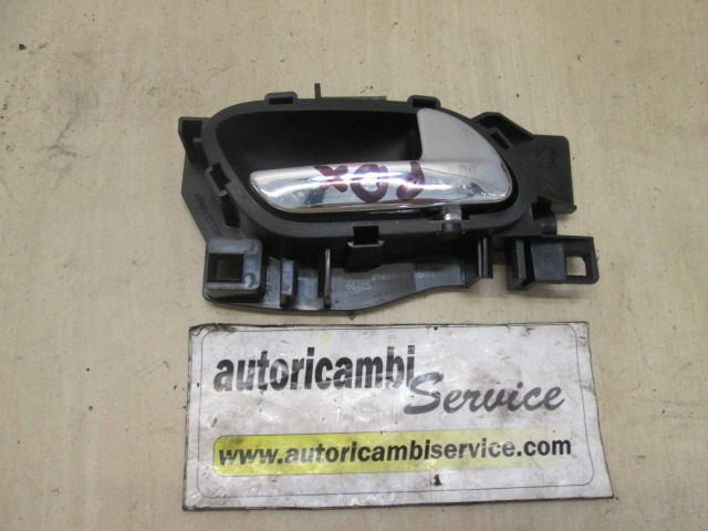 POIGN?E D'OUV. PORTE OEM N. 96555516VD PI?CES DE VOITURE D'OCCASION CITROEN C4 PICASSO/GRAND PICASSO MK1 (2006 - 08/2013) DIESEL D?PLACEMENT. 20 ANN?E 2009