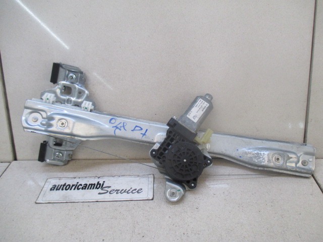 M?CANISME DE FEN?TRE DE PORTE ARRI?RE OEM N. 95299682 PI?CES DE VOITURE D'OCCASION CHEVROLET CRUZE J300 (DAL 2009) DIESEL D?PLACEMENT. 17 ANN?E 2013