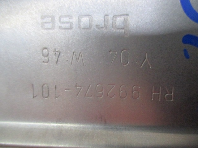 M?CANISME DE VITRE DE PORTE ARRI?RE OEM N. 992674-101 PI?CES DE VOITURE D'OCCASION VOLVO V50 (2004 - 05/2007) DIESEL D?PLACEMENT. 20 ANN?E 2005