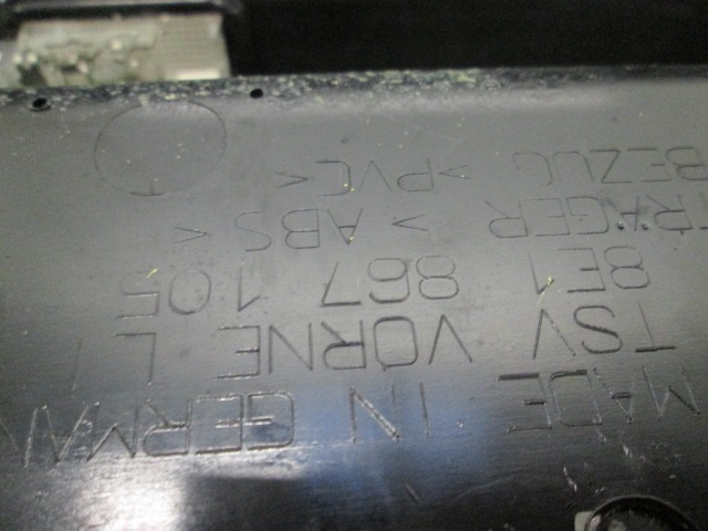 PANNEAU DE PORTE AVANT OEM N. 18412 PANNELLO INTERNO PORTA ANTERIORE PI?CES DE VOITURE D'OCCASION AUDI A4 8EC 8ED 8HE B7 BER/SW/CABRIO (2004 - 2007) DIESEL D?PLACEMENT. 20 ANN?E 2007