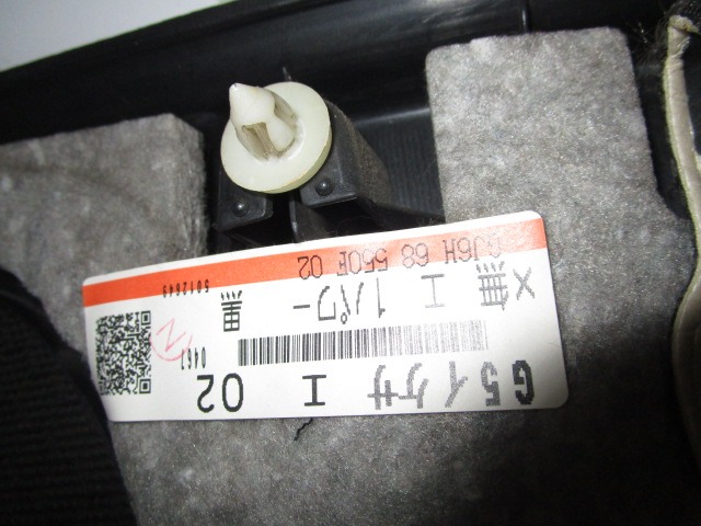 REV?TEMENT DE PORTE  OEM N. 16691 PANNELLO INTERNO PORTA POSTERIORE PI?CES DE VOITURE D'OCCASION MAZDA 6 GG GY (2003-2008) DIESEL D?PLACEMENT. 20 ANN?E 2005