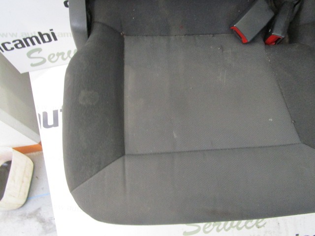 SI?GES / BANQUETTES SI?GES EN TISSU OEM N. 20111 SEDILE UNICO POSTERIORE TESSUTO PI?CES DE VOITURE D'OCCASION OPEL ZAFIRA B RESTYLING A05 M75 (04/2008-2011) BENZINA/METANO D?PLACEMENT. 16 ANN?E 2008