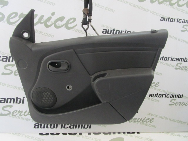 PANNEAU DE PORTE AVANT OEM N. 27576 PANNELLO INTERNO PORTA ANTERIORE PI?CES DE VOITURE D'OCCASION DACIA SANDERO MK1 (2008 - 2012) BENZINA/GPL D?PLACEMENT. 14 ANN?E 2009