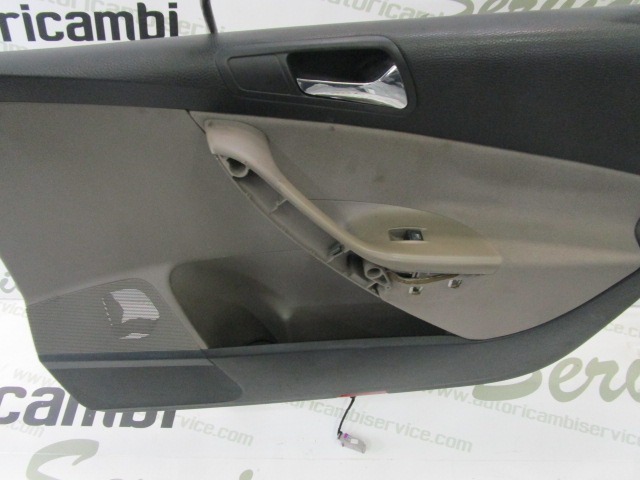 PANNEAU DE PORTE AVANT OEM N. 19959 PANNELLO INTERNO PORTA ANTERIORE PI?CES DE VOITURE D'OCCASION VOLKSWAGEN PASSAT B6 3C BER/SW (2005 - 09/2010)  DIESEL D?PLACEMENT. 20 ANN?E 2005