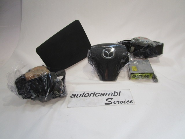KIT AIRBAG COMPLET OEM N. 16865 KIT AIRBAG COMPLETO PI?CES DE VOITURE D'OCCASION MAZDA 6 GG GY (2003-2008) DIESEL D?PLACEMENT. 20 ANN?E 2007