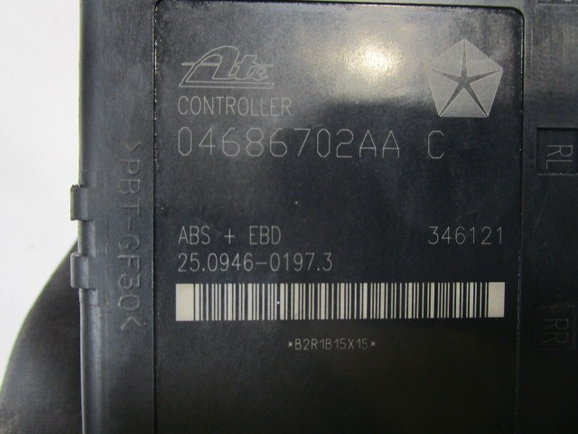 GROUPE HYDRAULIQUE DXC OEM N. 10.0511-8186.1 PI?CES DE VOITURE D'OCCASION CHRYSLER VOYAGER/GRAN VOYAGER RG RS MK4 (2001 - 2007) DIESEL D?PLACEMENT. 25 ANN?E 2001