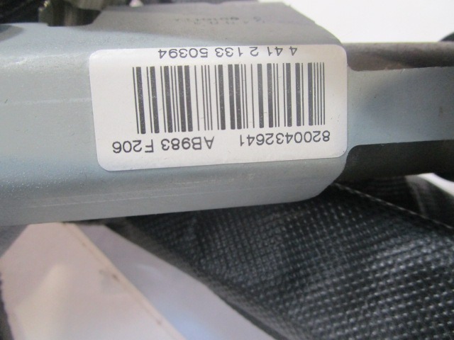 AIRBAG DE TETE  GAUCHE OEM N. 8200432641 PI?CES DE VOITURE D'OCCASION RENAULT SCENIC/GRAND SCENIC (2003 - 2009) DIESEL D?PLACEMENT. 19 ANN?E 2005