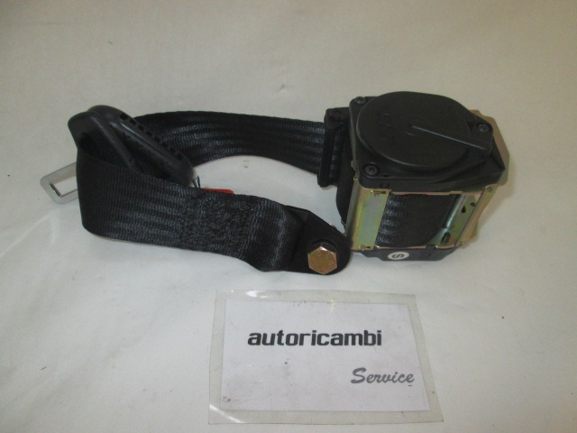 CEINTURE DE S?CURIT? OEM N. 735298064 PI?CES DE VOITURE D'OCCASION FIAT BRAVA 182 (1995 - 2001) BENZINA D?PLACEMENT. 16 ANN?E 1995