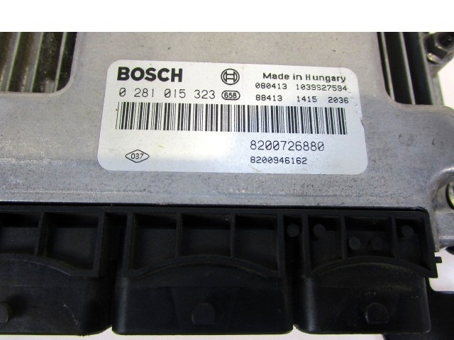 KIT ACCENSIONE AVVIAMENTO OEM N. 19044 KIT ACCENSIONE AVVIAMENTO PI?CES DE VOITURE D'OCCASION RENAULT LAGUNA MK3 BER/SW (10/2007 - 08/2010) DIESEL D?PLACEMENT. 20 ANN?E 2008