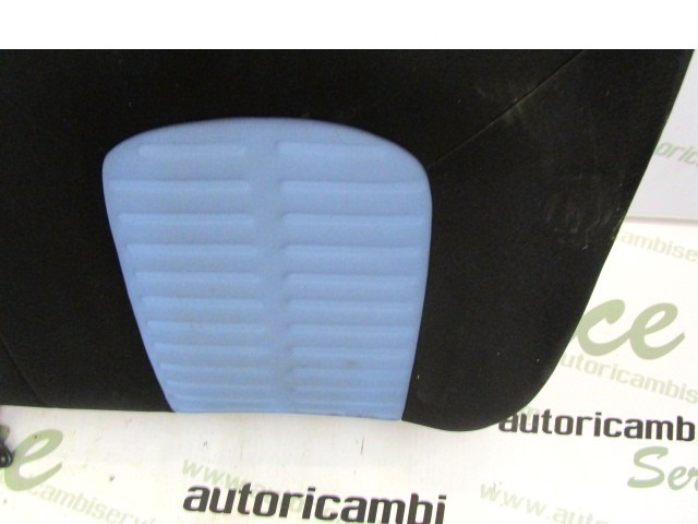 DOSSIER DOSSIER PLEIN TISSU OEM N. 18897 SCHIENALE POSTERIORE TESSUTO PI?CES DE VOITURE D'OCCASION FIAT GRANDE PUNTO 199 (2005 - 2012) BENZINA D?PLACEMENT. 12 ANN?E 2006