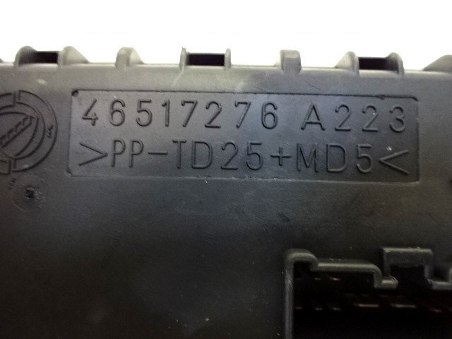 KIT ACCENSIONE AVVIAMENTO OEM N. 16589 KIT ACCENSIONE AVVIAMENTO PI?CES DE VOITURE D'OCCASION FIAT MULTIPLA (2004 - 2010) BENZINA/METANO D?PLACEMENT. 16 ANN?E 2006