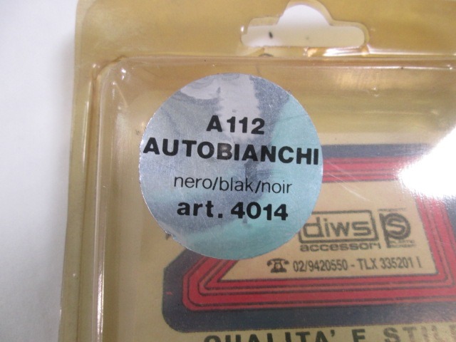 MOULURES LAT?RALES DE CARROSSERIE OEM N.  PI?CES DE VOITURE D'OCCASION AUTOBIANCHI A112 (1969 - 1986)BENZINA D?PLACEMENT. 10 ANN?E