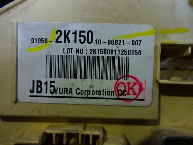 KIT ACCENSIONE AVVIAMENTO OEM N. 31017 KIT ACCENSIONE AVVIAMENTO PI?CES DE VOITURE D'OCCASION KIA SOUL (2008 - 2014) DIESEL D?PLACEMENT. 16 ANN?E 2009