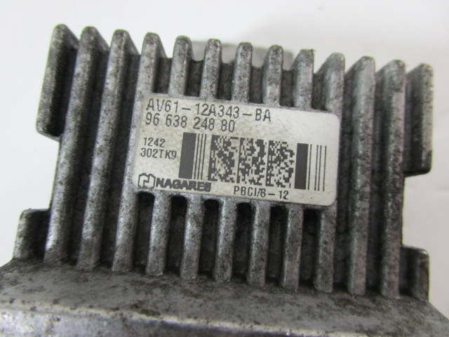 BO?TIER DE PR?CHAUFFAGE OEM N. 9663824880 PI?CES DE VOITURE D'OCCASION CITROEN C4 PICASSO/GRAND PICASSO MK1 (2006 - 08/2013) DIESEL D?PLACEMENT. 20 ANN?E 2012