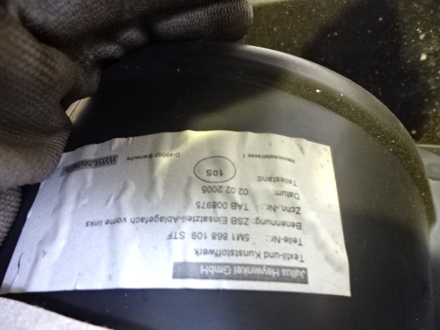 PANNEAU DE PORTE AVANT OEM N. 19963 PANNELLO INTERNO PORTA ANTERIORE PI?CES DE VOITURE D'OCCASION VOLKSWAGEN GOLF PLUS MK1 (2004 - 2009) DIESEL D?PLACEMENT. 20 ANN?E 2006