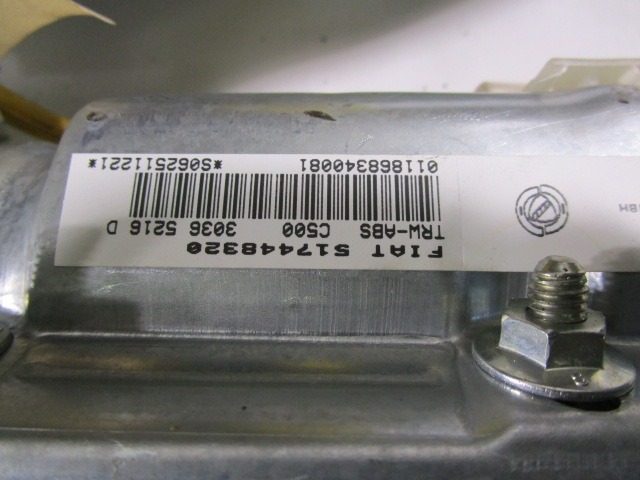 KIT AIRBAG COMPLET OEM N. 18904 KIT AIRBAG COMPLETO PI?CES DE VOITURE D'OCCASION FIAT CROMA (2005 - 10/2007)  DIESEL D?PLACEMENT. 19 ANN?E 2006