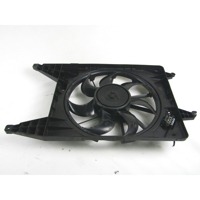 CADRE DE VENTILATEUR AVEC VENTILATEUR OEM N. 8200765566 PI?CES DE VOITURE D'OCCASION DACIA SANDERO MK1 (2008 - 2012) BENZINA/GPL D?PLACEMENT. 16 ANN?E 2011