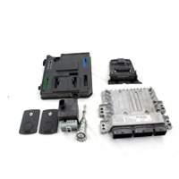 237101454R KIT ACCENSIONE AVVIAMENTO RENAULT MEGANE 3 SW 1.5 D 81KW 6M 5P (2011) RICAMBIO USATO CON CENTRALINA MOTORE, BLOCCHETTI ACCENSIONE APERTURA CON DOPPIA CHIAVE A SCHEDA 237100669R 8200604932 284B12041R 285909828R