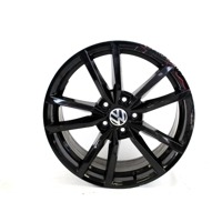 CERCHIO IN LEGA AFTERMARKET DA 18 POLLICI 5 FORI 18X8JJ VOLKSWAGEN GOLF 7 1.6 D 77KW 5M 5P (2013) RICAMBIO USATO DIFETTATO, INTERASSE 5X112