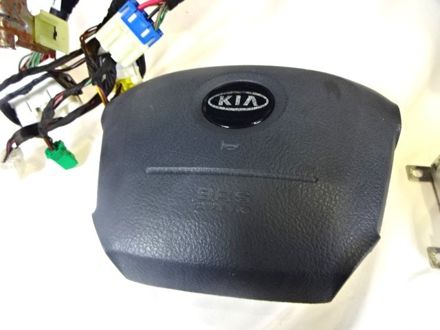 KIT AIRBAG COMPLET OEM N. 19802 KIT AIRBAG COMPLETO PI?CES DE VOITURE D'OCCASION KIA CARENS (1999 - 2006) DIESEL D?PLACEMENT. 20 ANN?E 2005