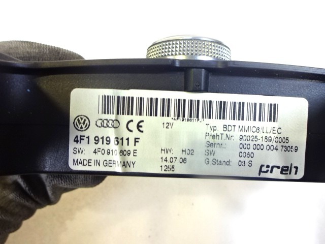 PI?CES D?TACH?ES RADIONAVIGATION OEM N. 4F1919611F PI?CES DE VOITURE D'OCCASION AUDI A6 C6 4F2 4FH 4F5 BER/SW/ALLROAD (07/2004 - 10/2008) DIESEL D?PLACEMENT. 27 ANN?E 2007