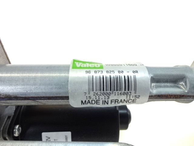 MOTEUR D'ESSUIE-GLACE OEM N. 9687382580 W000011600 PI?CES DE VOITURE D'OCCASION CITROEN C4 MK2 (DAL 2010) DIESEL D?PLACEMENT. 16 ANN?E 2014