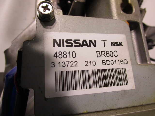 COLONNE DE DIRECTION OEM N. 48810BR60C PI?CES DE VOITURE D'OCCASION NISSAN QASHQAI J10E (03/2010 - 2013) DIESEL D?PLACEMENT. 15 ANN?E 2013