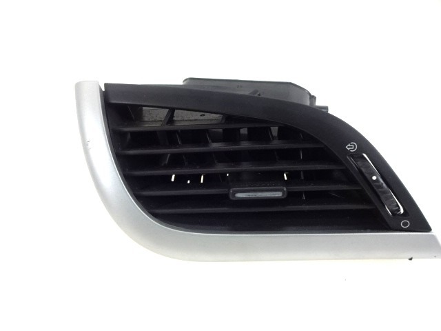 GRILLE DE SORTIE D'AIR OEM N. 9650088577 PI?CES DE VOITURE D'OCCASION PEUGEOT 207 / 207 CC WA WC WK (2006 - 05/2009) DIESEL D?PLACEMENT. 14 ANN?E 2008