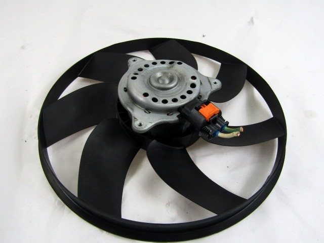 CADRE DE VENTILATEUR AVEC VENTILATEUR OEM N. 1610781580 PI?CES DE VOITURE D'OCCASION CITROEN C3 MK2 SC (2009 - 2016) BENZINA D?PLACEMENT. 14 ANN?E 2011