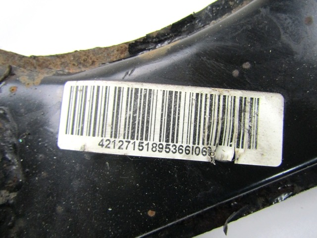 BRAS DE SUSPENSION AVANT DROIT OEM N. 51895366 PI?CES DE VOITURE D'OCCASION FIAT PUNTO EVO 199 (2009 - 2012)  DIESEL D?PLACEMENT. 13 ANN?E 2012