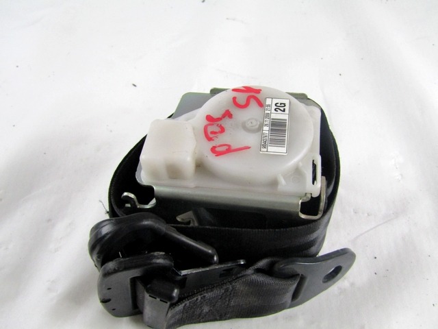 CEINTURE DE S?CURIT? OEM N. 9654437977 PI?CES DE VOITURE D'OCCASION CITROEN C4 PICASSO/GRAND PICASSO MK1 (2006 - 08/2013) DIESEL D?PLACEMENT. 16 ANN?E 2010