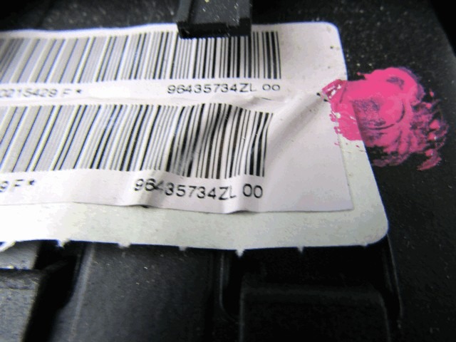 "MODULE D'AIRBAG CONDUCTEUR	 OEM N. 96435734ZL PI?CES DE VOITURE D'OCCASION CITROEN XSARA PICASSO (1999 - 2010) BENZINA D?PLACEMENT. 16 ANN?E 2001"