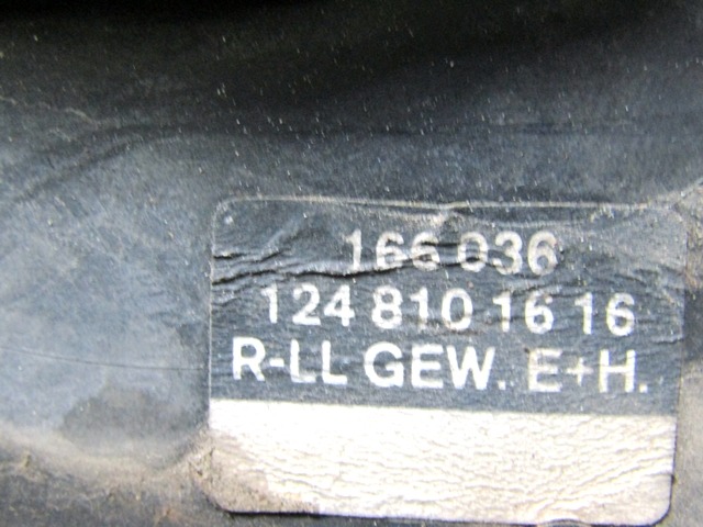 R?TROVISEURS EXT?RIEURS DROIT . OEM N. 1248101616 PI?CES DE VOITURE D'OCCASION MERCEDES CLASSE 190 W201 (1982 - 1993)BENZINA D?PLACEMENT. 18 ANN?E 1990