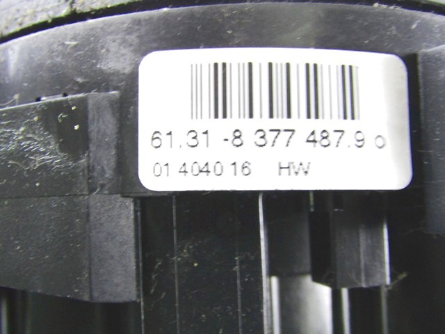 BLOC COMMODO COMPLET AVEC BAGUE OEM N. 6,13184E+11 PI?CES DE VOITURE D'OCCASION BMW SERIE 3 E46/5 COMPACT (2000 - 2005)BENZINA D?PLACEMENT. 20 ANN?E 2002