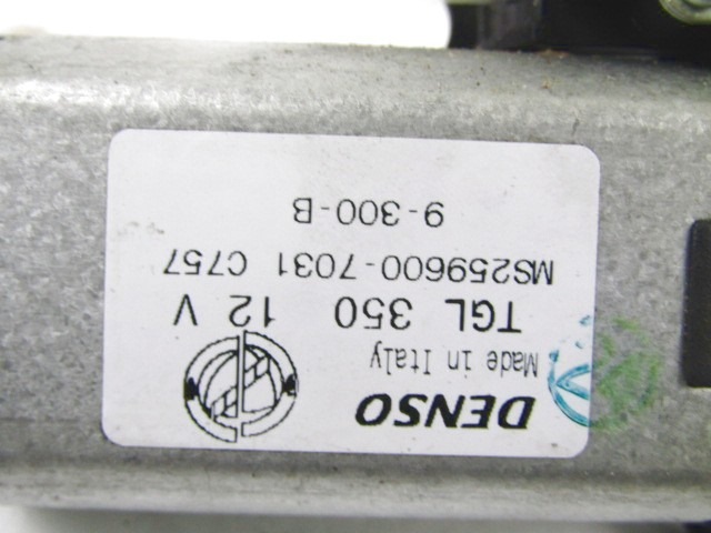 MOTEUR D'ESSUIE-GLACE ARRI?RE OEM N. MS259600-7031 PI?CES DE VOITURE D'OCCASION LANCIA Y YPSILON 843 (2006 - 2011) BENZINA/GPL D?PLACEMENT. 14 ANN?E 2009