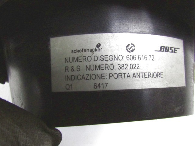 SYST?ME SOUND MODUL OEM N. 17610 Casse autoradio - altoparlanti PI?CES DE VOITURE D'OCCASION LANCIA THESIS (2002 - 2009) BENZINA D?PLACEMENT. 32 ANN?E 2003