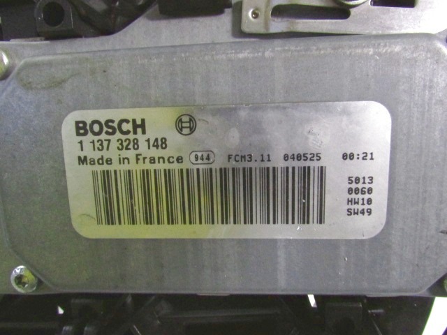 CADRE DE VENTILATEUR AVEC VENTILATEUR OEM N. 3M5H-8C607-XA PI?CES DE VOITURE D'OCCASION MAZDA 3 (2003 - 2006)DIESEL D?PLACEMENT. 16 ANN?E 2005