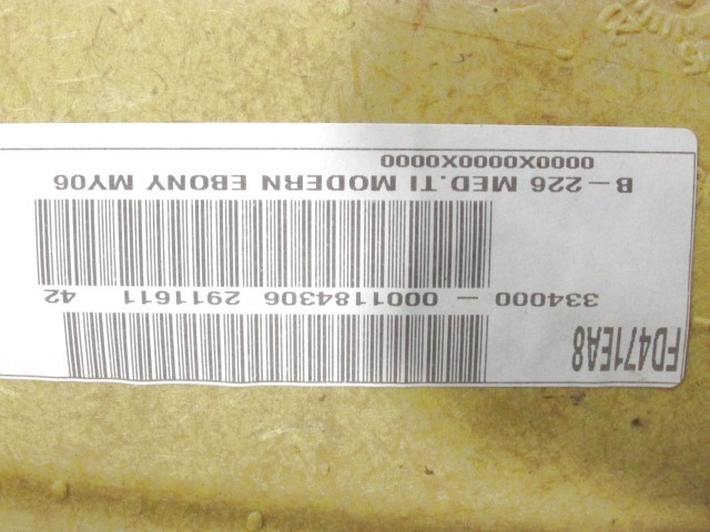 REV?TEMENT DE PORTE  OEM N. 16624 PANNELLO INTERNO PORTA POSTERIORE PI?CES DE VOITURE D'OCCASION FORD FUSION (03/2006 - 2012) BENZINA D?PLACEMENT. 14 ANN?E 2007