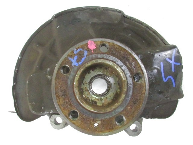 PALIER DE PIVOT GAUCHE / MOYEU DE ROUE ARRI?RE AVEC ROULEMENT AV OEM N. 30760562 PI?CES DE VOITURE D'OCCASION VOLVO XC90 (2002 - 2014)DIESEL D?PLACEMENT. 24 ANN?E 2005