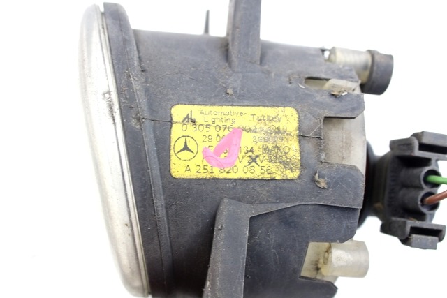 PHARES ANTI-BROUILLARD DROIT  OEM N. A2518200856 PI?CES DE VOITURE D'OCCASION MERCEDES CLASSE A W169 5P C169 3P (2004 - 04/2008) DIESEL D?PLACEMENT. 20 ANN?E 2008