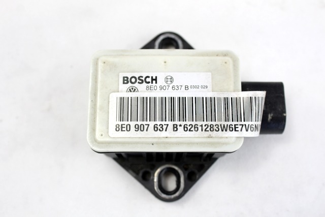 SENSOR ESP OEM N. 8E0907637B PI?CES DE VOITURE D'OCCASION AUDI A4 8EC 8ED 8HE B7 BER/SW/CABRIO (2004 - 2007) DIESEL D?PLACEMENT. 20 ANN?E 2007