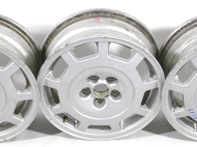 JEU DE ROUES EN ALLIAGE 15'  OEM N. 1874 SET 4 CERCHI IN LEGA PI?CES DE VOITURE D'OCCASION VOLKSWAGEN GOLF MK3 (08/1992 - 07/1998) BENZINA D?PLACEMENT. 20 ANN?E 1994