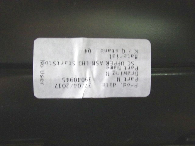 PI?CES ACCOL?E.PLANCHE BORD, PARTIE INF. OEM N. 39040945 PI?CES DE VOITURE D'OCCASION OPEL ASTRA K 5P/3P/SW (DAL 2015)DIESEL D?PLACEMENT. 16 ANN?E 2017