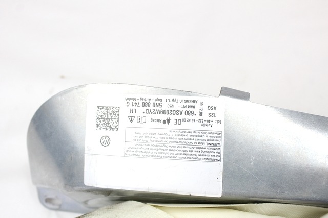 AIRBAG DE TETE  GAUCHE OEM N. 5N0880741G PI?CES DE VOITURE D'OCCASION VOLKSWAGEN TIGUAN (2007 - 2011)DIESEL D?PLACEMENT. 20 ANN?E 2010