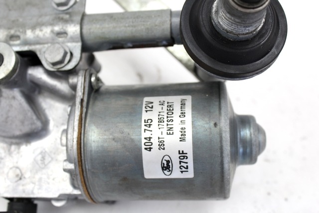 MOTEUR D'ESSUIE-GLACE OEM N. 2S6T-17B571-AC PI?CES DE VOITURE D'OCCASION FORD FUSION (03/2006 - 2012) BENZINA D?PLACEMENT. 14 ANN?E 2009