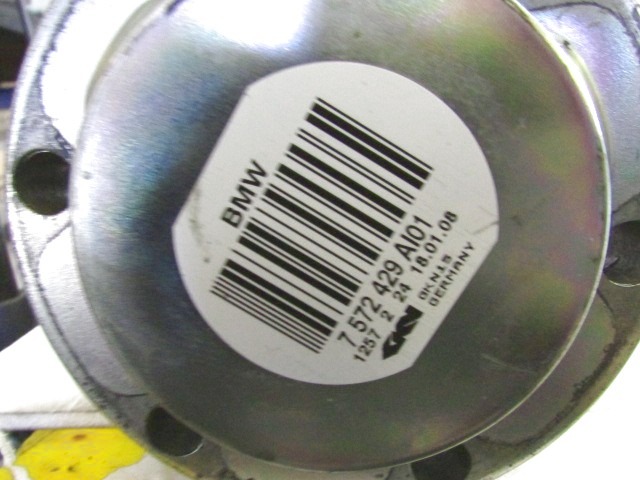 ARBRE DE SORTIE GAUCHE ARRIERE OEM N. 7572429 PI?CES DE VOITURE D'OCCASION BMW SERIE 6 E63 COUPE (2003 - 2010)DIESEL D?PLACEMENT. 30 ANN?E 2008